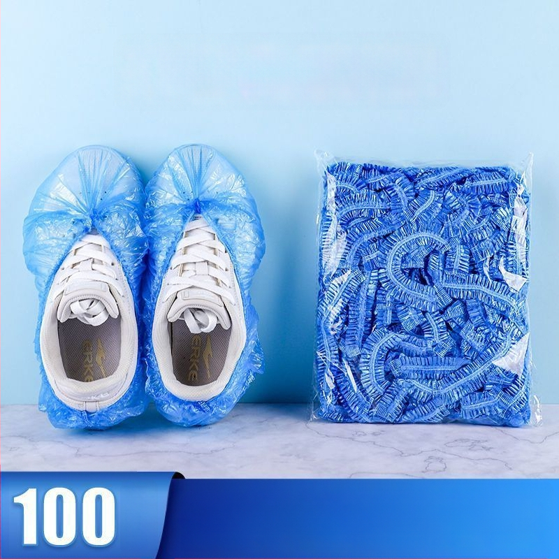 Jednorazové návleky na topánky, PE polyetylén, hrúbka 0.6-0.7, nebiologicky rozložiteľné, 4-ročná trvanlivosť