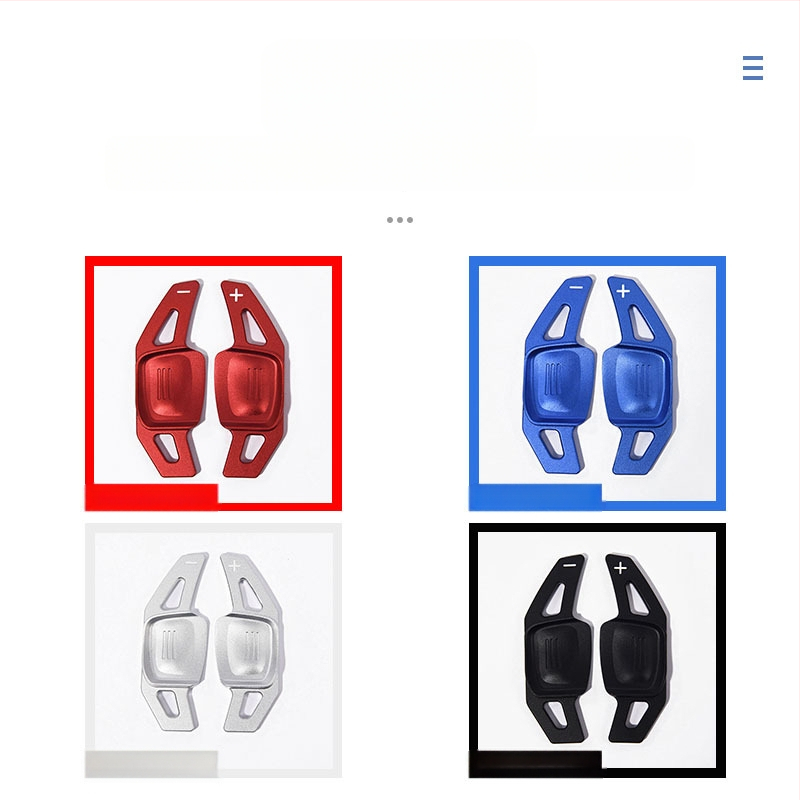 Alumiiniumist roolivõimete peddlid koos liimpaigaldusega VW Golf 8 MK8, Tiguan L, Touareg, CC, Magotan