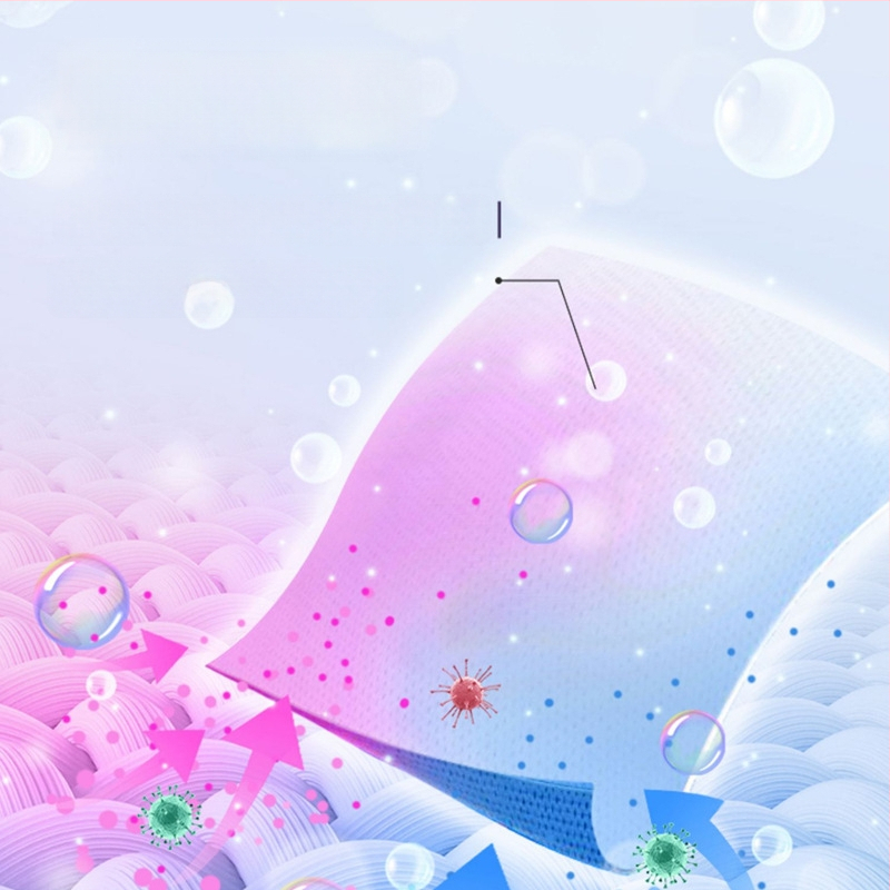 Foam Lístok na absorpcíu farieb do práčky – antibakteriálna ochrana a proti vyblednutiu farieb