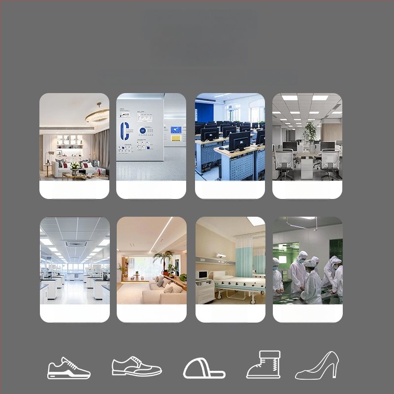 Jednorázové návleky na topánky — netkaná textília, hrúbka 0,02, odolné voči prachu, životnosť 2 roky, balenie 200 kusov