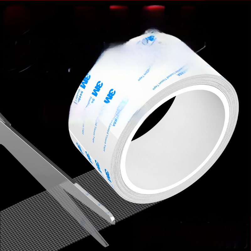 Páska na opravu sieťky proti komárom – samolepiaca náplasť na diery v sieťke, rolka opravárskej pásky