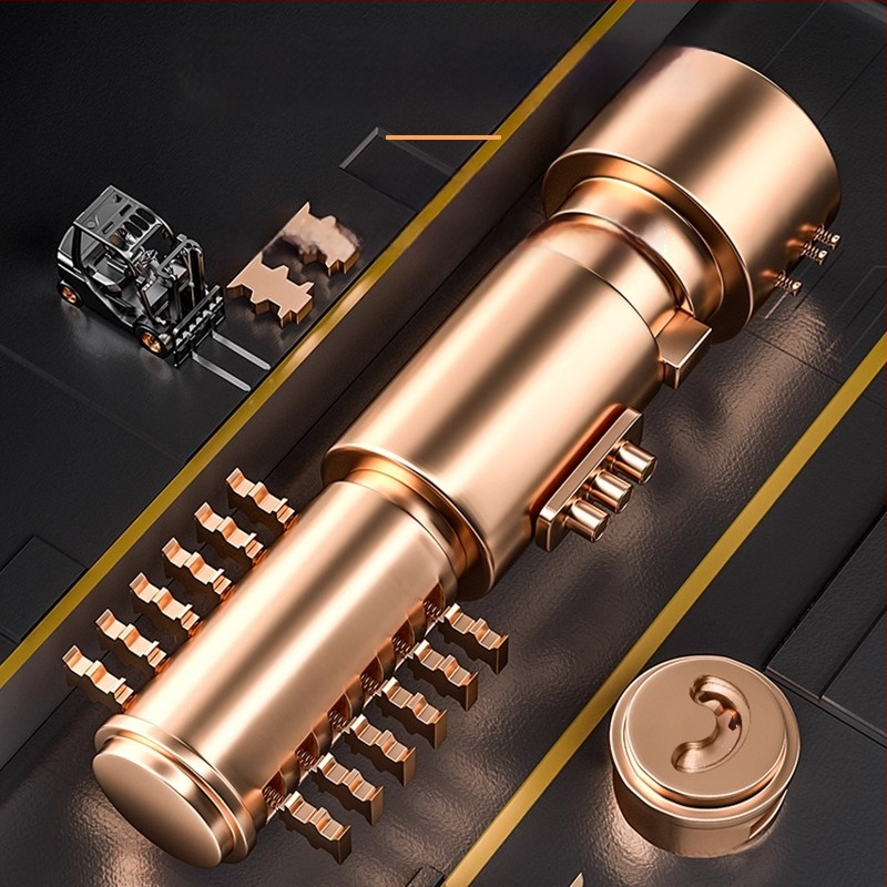 Dviračio užraktas su kombinuotu kodu, lydinio plienas, universalus, TOSUOD