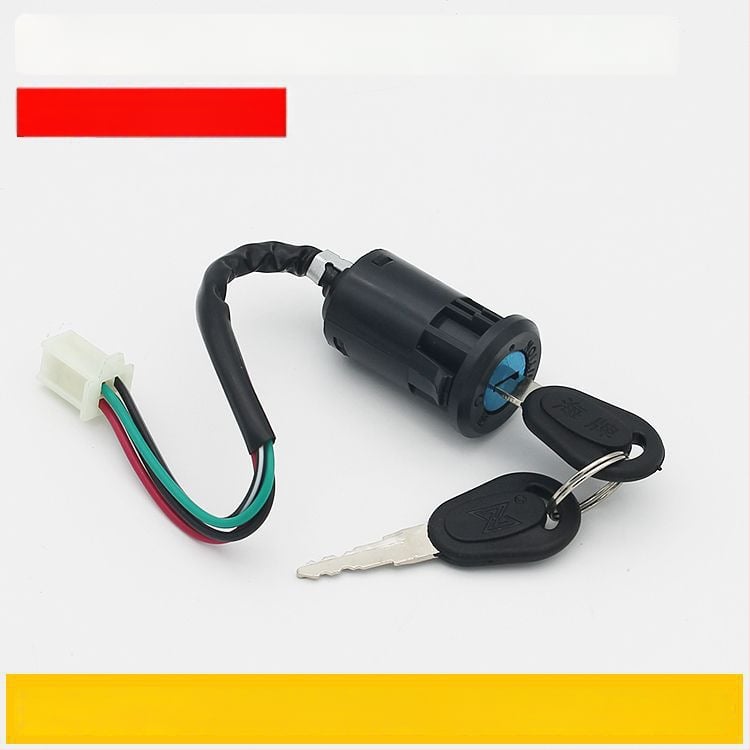 Motocyklistická zámka zapalovania Mojielong Jetta 100 – Model Jetta 100; Značka Mojielong; Použitie: motocykle/ATV; Dlhý dizajn