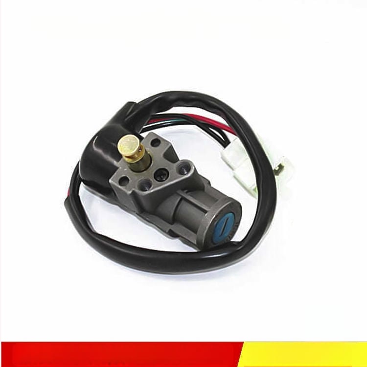 DY100 sada zámkov na motorku, jazýček zámku zo zinkovej zliatiny, dlhý štýl, ochrana