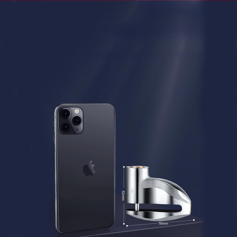 JcSp Jianshi disko stabdžių užraktas – aliuminio lydinys, universalus kelių ir kalnų dviračiams, motociklams ir elektrinėms transporto priemonėms, apsauga nuo vagių