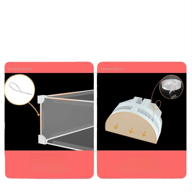 Plastová bariéra pod posteľou pre mačky