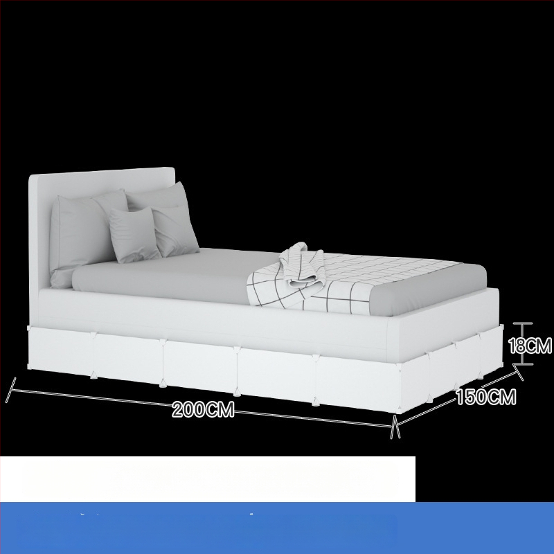 Plastová bariéra pod posteľou pre mačky