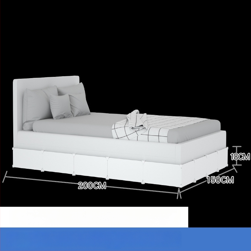 Plastová bariéra pod posteľou pre mačky