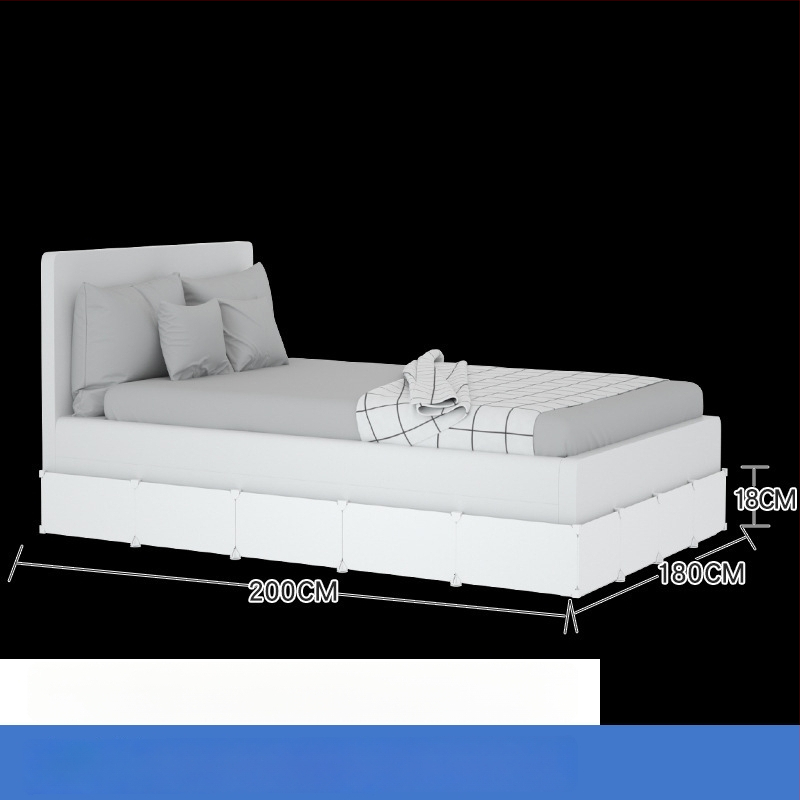 Plastová bariéra pod posteľou pre mačky