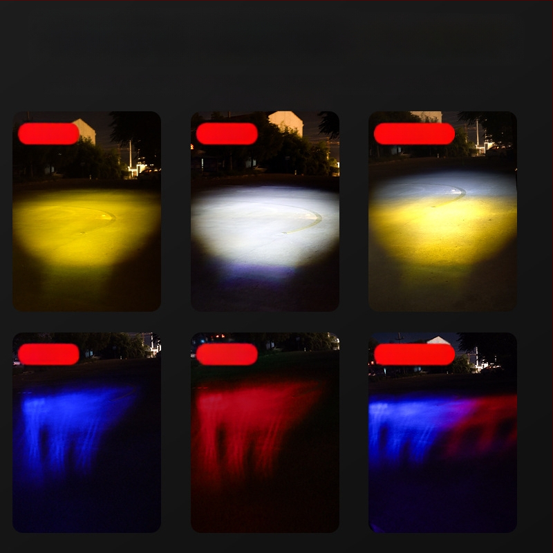 Motocykel LED projektor svetlomet, 30W, 12-85V, hliníková zliatina