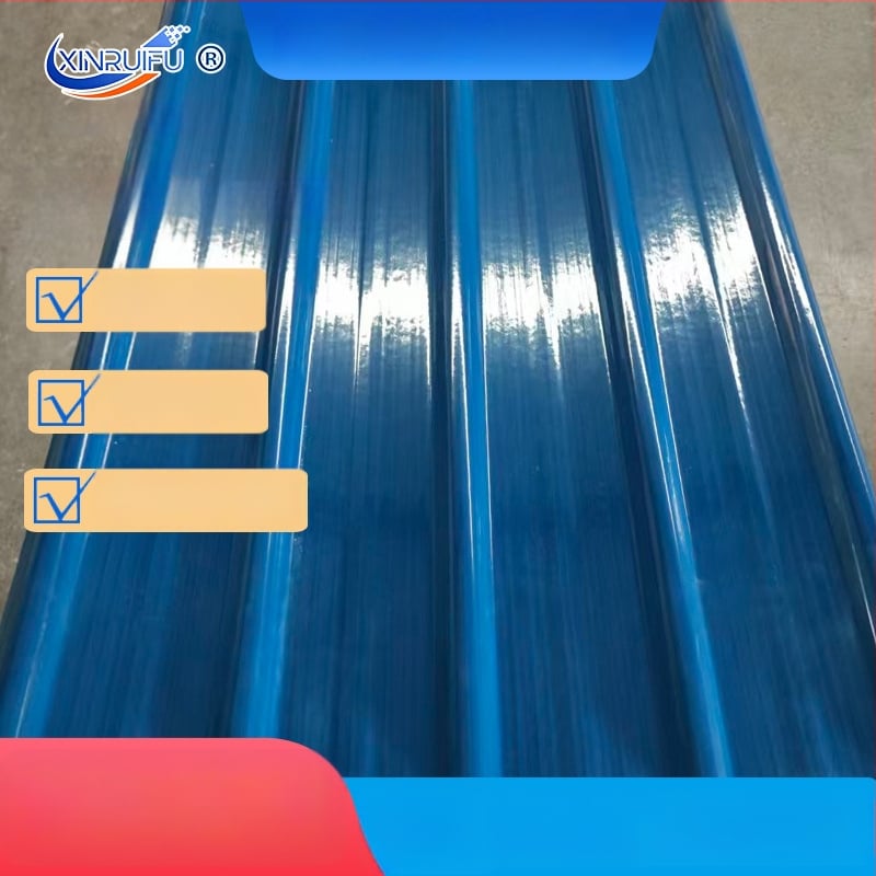 FRP strešná škridla - sklenené vlákno posilnená živicou, polyester proti korózii, odolná voči požiaru strešná doska