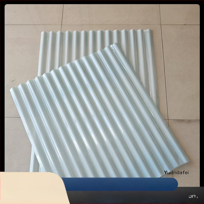 FRP strešný svetelný panel, typ malé vlny, UV ochrana, vodeodolný, nepriehľadný