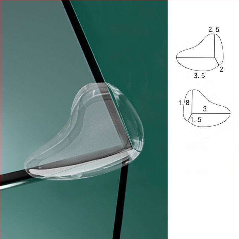 Ochranný roh pre detský nábytok, pravouhlý tvar, model 526526, balenie 5000, pôvod: Čínska pevnina