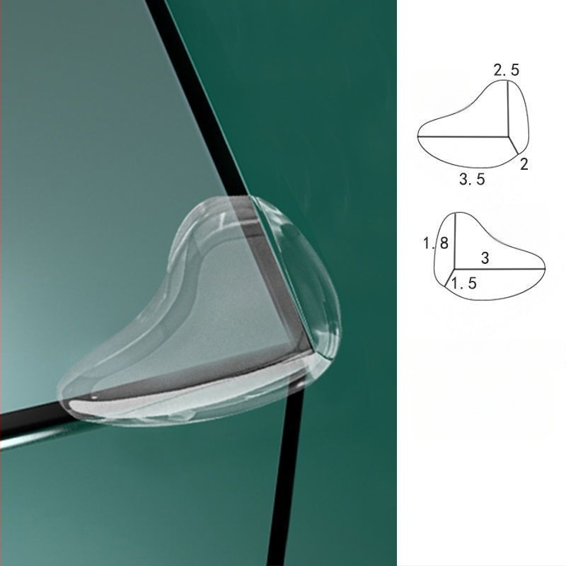 Ochranný roh pre detský nábytok, pravouhlý tvar, model 526526, balenie 5000, pôvod: Čínska pevnina