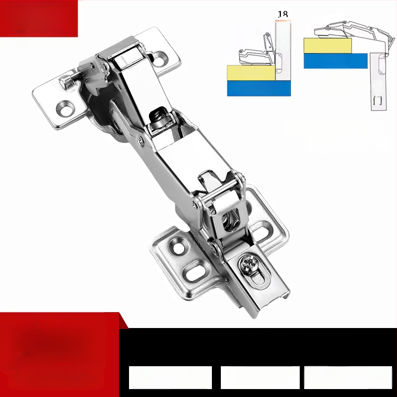 180-stupňový tlmiaci pánt – veľký uhol rohových dvierok skrinky, studená valcovaná oceľ, elektrolytický povrch