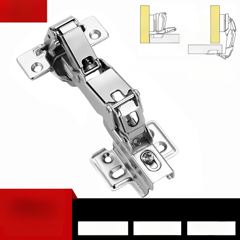 180-stupňový tlmiaci pánt – veľký uhol rohových dvierok skrinky, studená valcovaná oceľ, elektrolytický povrch