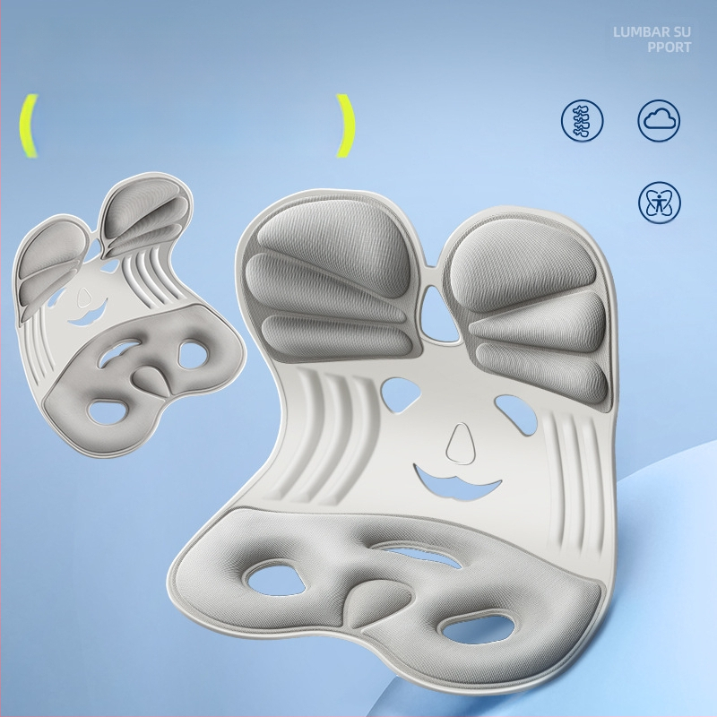 Kontori tooli istmepadi, lumbalne tugi, polüestri kate, täidis polüestri kiududega, ühevärviline disain