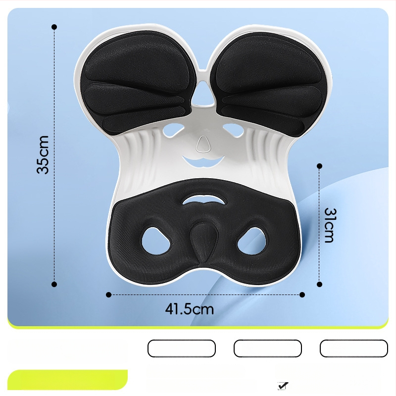 Kontori tooli istmepadi, lumbalne tugi, polüestri kate, täidis polüestri kiududega, ühevärviline disain