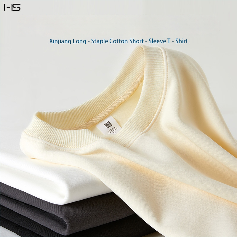 Ťažká bavlnená mikina, voľný strih, guľatý výstrih, dlhé rukávy