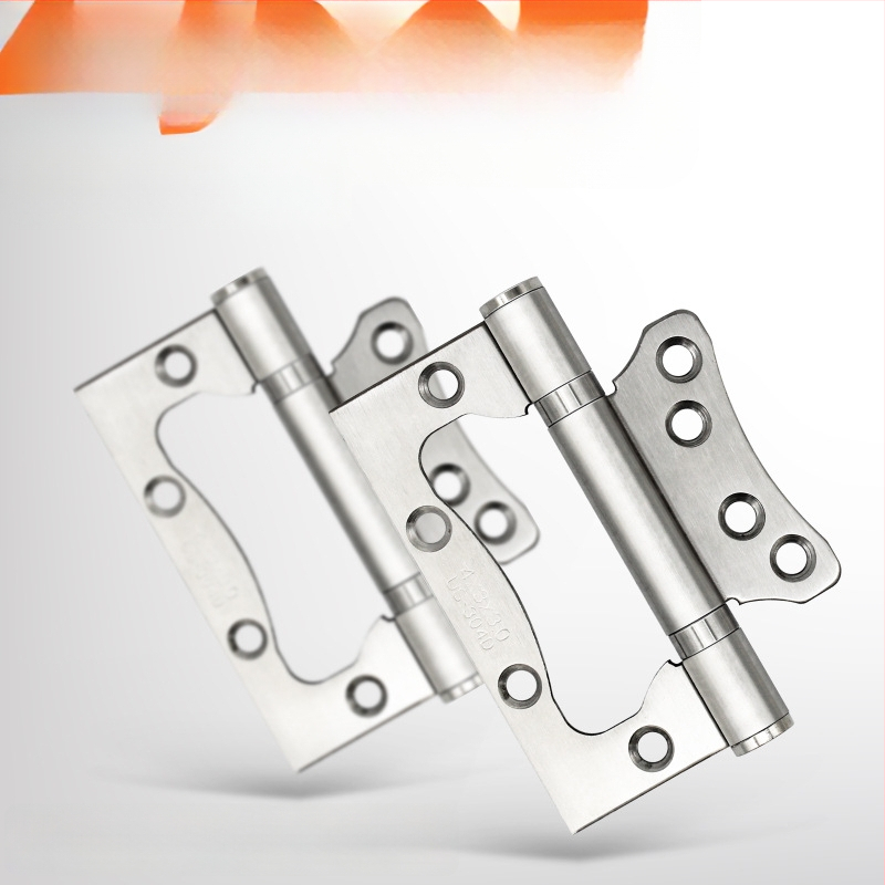 Pánt z nehrdzavejúcej ocele na drevené dvere — bez drážky, tichá tlmiaca funkcia, zosilnený ložiskový systém