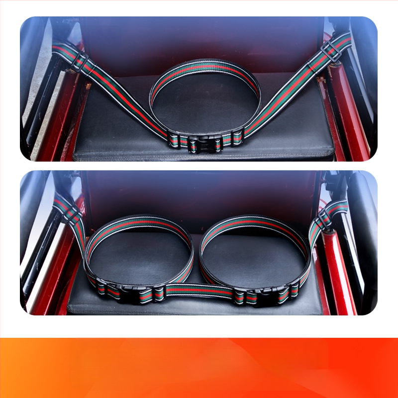 Bezpečnostný pás zadného sedadla pre trojkolové elektrické vozidlo s dvojitou ochranou proti pádu; Materiály: zinková zliatina, plastová oceľ, hliníková zliatina, napodobený nylon; Vhodný pre motocykle, elektrické bicykle a elektrické kolobežky; Vek: 1,5–1