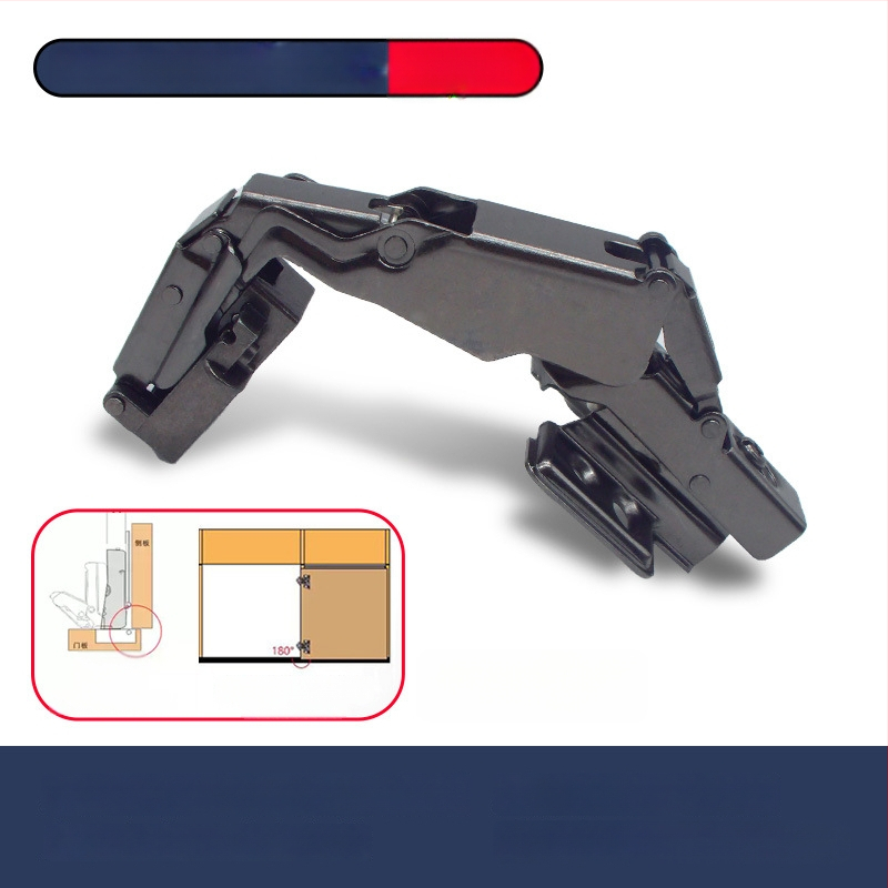 Pánt skrinkových dverí, 180° s hliníkovým rámom, Lei Qi