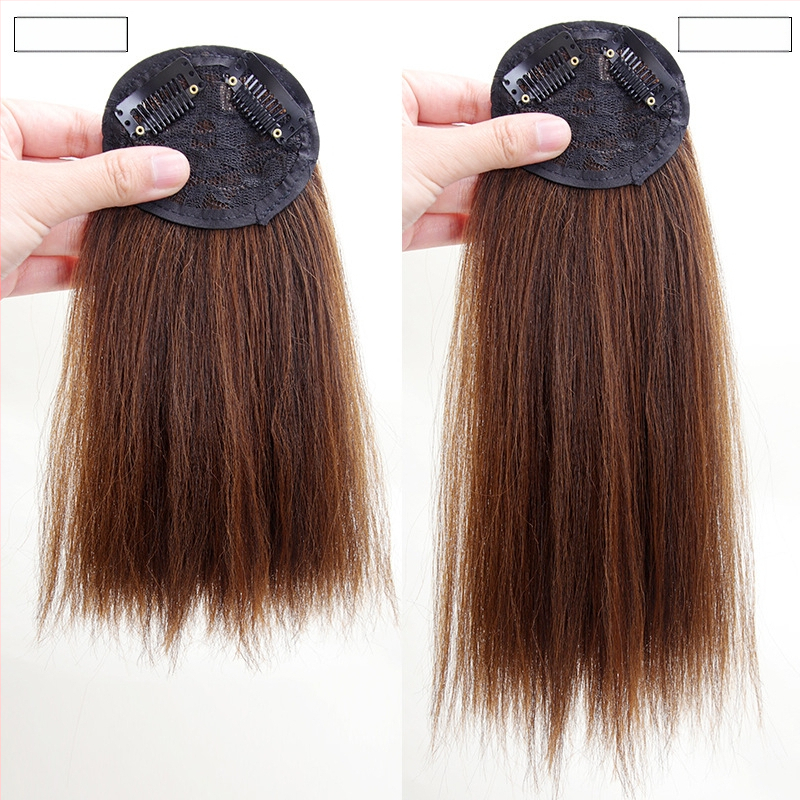 Louise L05 Príčesok na objem v temene, rovné vlasy, tepelnne odolný drôt, dĺžka 20–30 cm