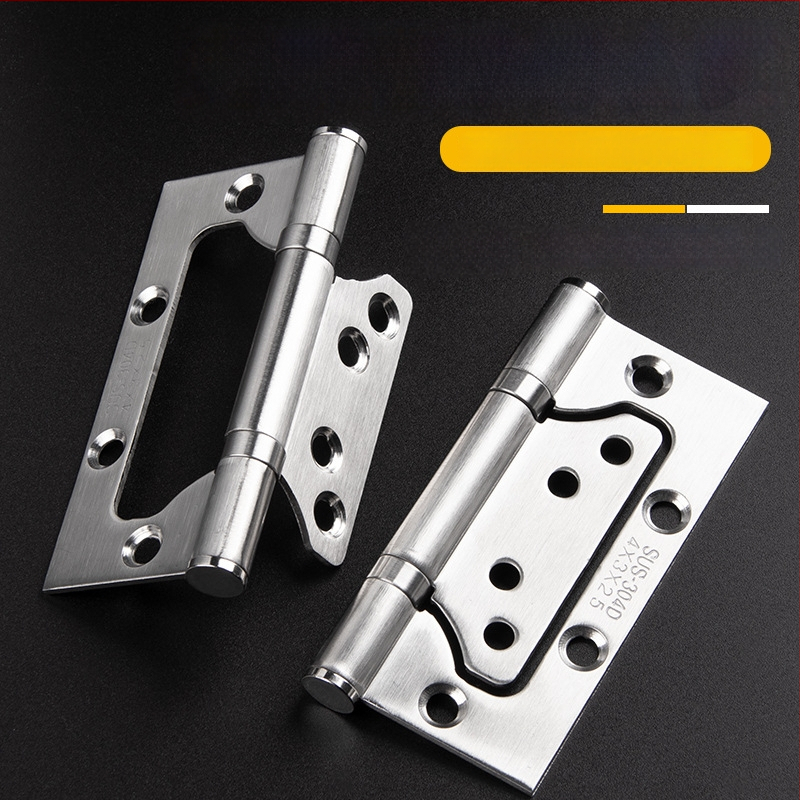 Pánt z nehrdzavejúcej ocele bez vŕtania, tichý chod, pre vnútorné dvere, štýl ľahký luxus