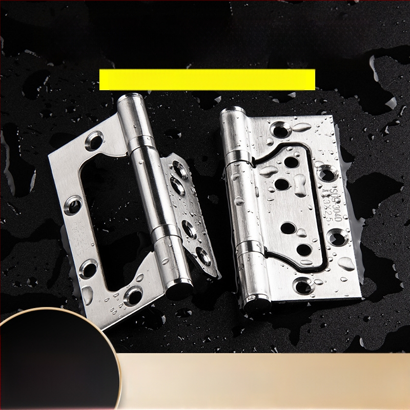 Pánt z nehrdzavejúcej ocele bez vŕtania, tichý chod, pre vnútorné dvere, štýl ľahký luxus