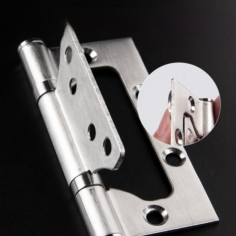 Pánt z nehrdzavejúcej ocele bez vŕtania, tichý chod, pre vnútorné dvere, štýl ľahký luxus