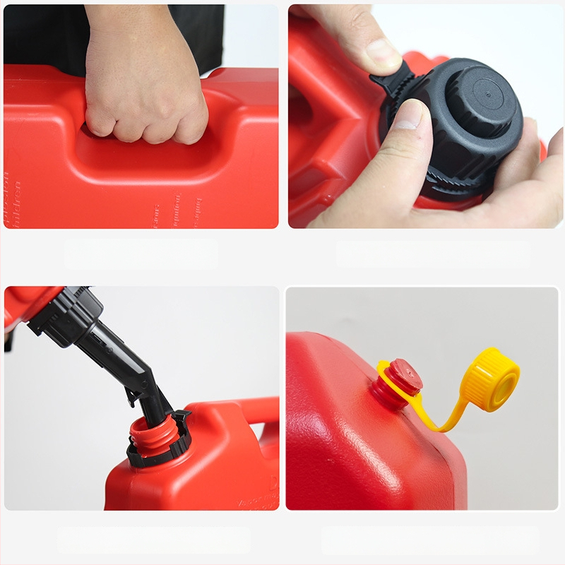 Automobilová benzínová kanistra, odolná voči výbuchu, pevný plast – Carfu, Foshan