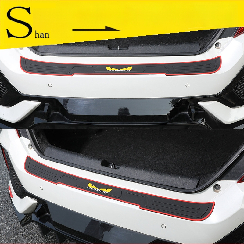 Bagāžnieka sliekšņa aizsardzības lenta — gumijas pret sadursijas lenta, universālais modelis, pielāgojama apstrāde