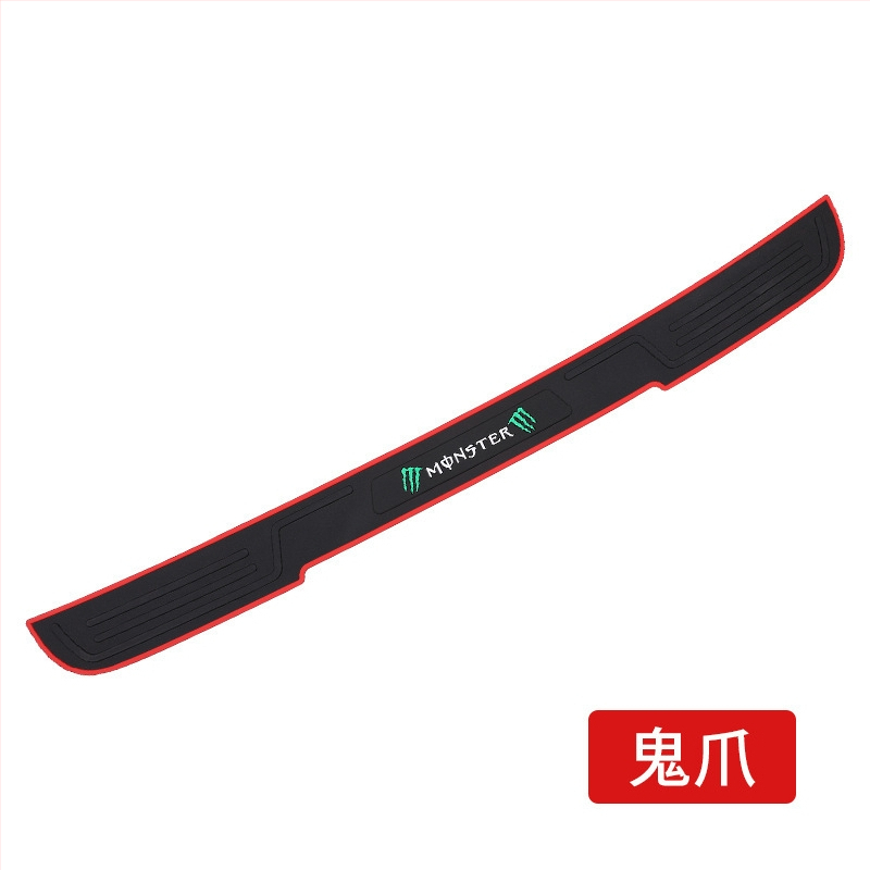 Bagāžnieka sliekšņa aizsardzības lenta — gumijas pret sadursijas lenta, universālais modelis, pielāgojama apstrāde