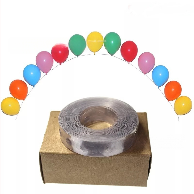 Sada základnej balónovej kolóny – PVC materiál; základ balónu; kruhový tvar; vhodné pre narodeniny a svadbu
