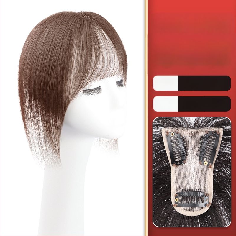 Qiao Xi parochňa z ľudských vlasov pre ženy – ľahká, tenká, ručne tkaná, rovné vlasy, farbiteľné