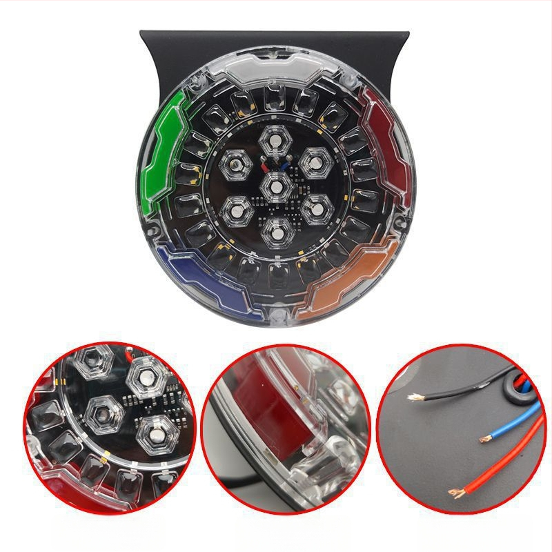 LED hmlové svetlo na zadnú časť pre veľké nákladné auto – 24V, LED zdroj, 6000K, 50 000 h