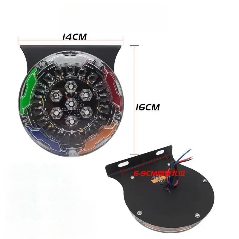 LED hmlové svetlo na zadnú časť pre veľké nákladné auto – 24V, LED zdroj, 6000K, 50 000 h
