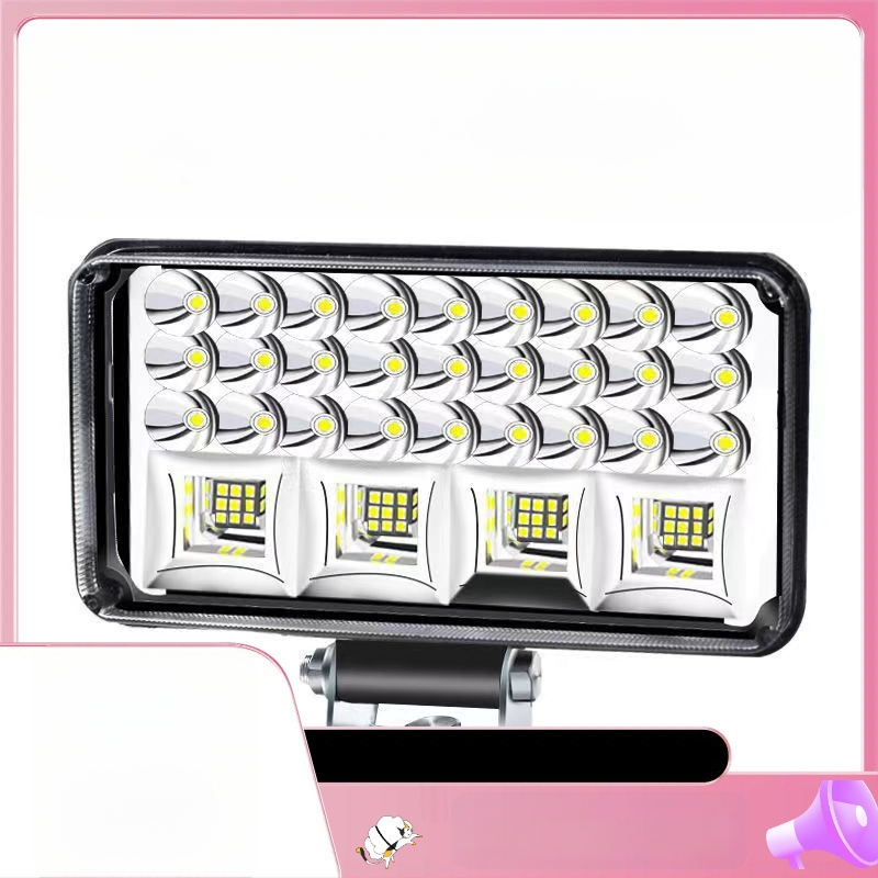 LED hlavné svetlo pre elektrický traktor a štvorkolesové vozidlo — 12-80V, vysoká jasnosť, diaľkové a blízke svetlo