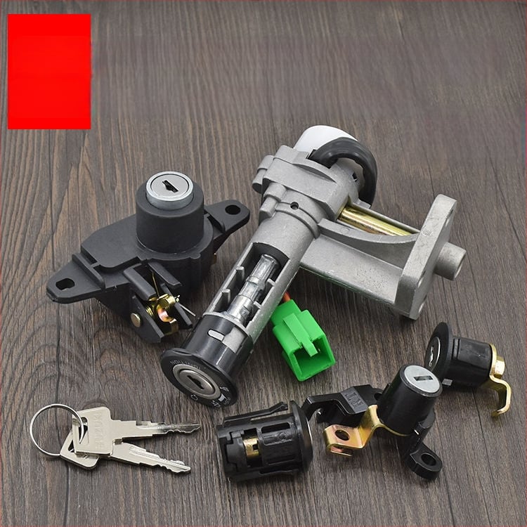 Zámkový set na motorku HS125T pre Neptune – Mojielong, dlhý štýl, protišmyková funkcia