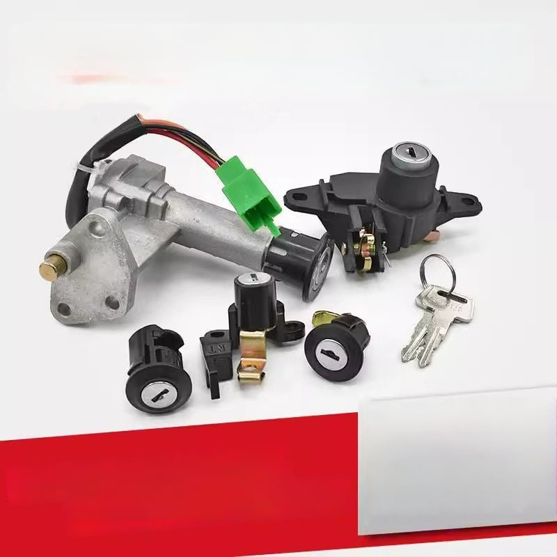 Zámkový set na motorku HS125T pre Neptune – Mojielong, dlhý štýl, protišmyková funkcia