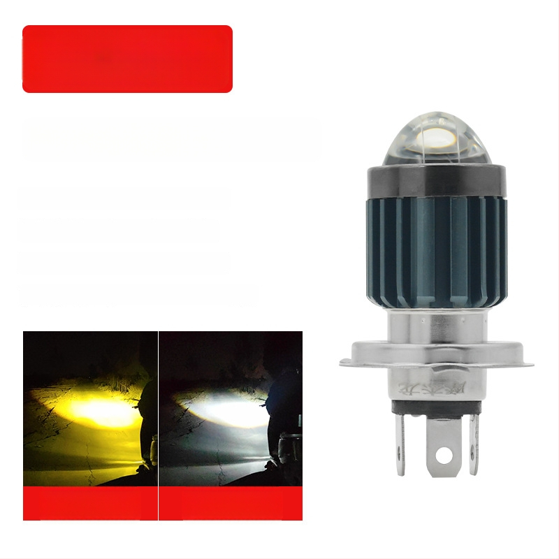 LED predné svetlo na motocykel, elektrické vozidlo a trojkolesové vozidlo – univerzálne 12V-85V, 12W, 3500lm, 4000K, hliníkové telo