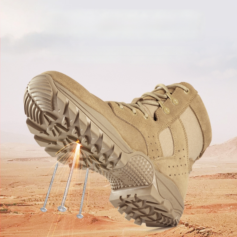 Бойни обувки за пустиня с водоустойчива материя, унисекс, за бягане — марка Jihua 3535