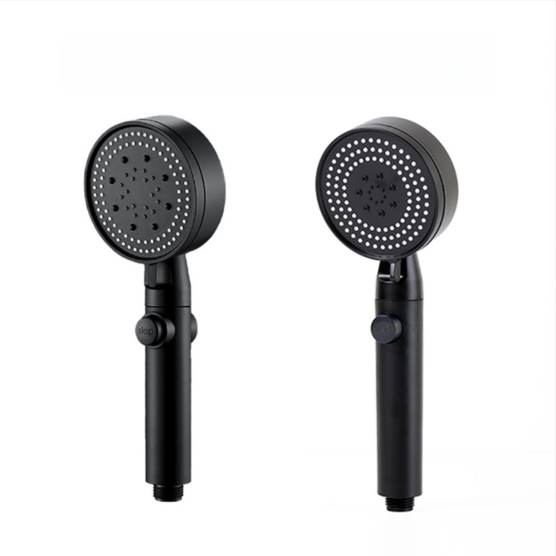 Set sprchovej hlavice s tlakom – Top spray, dažďový režim, ABS, elektrogalvanizácia, model A012001008