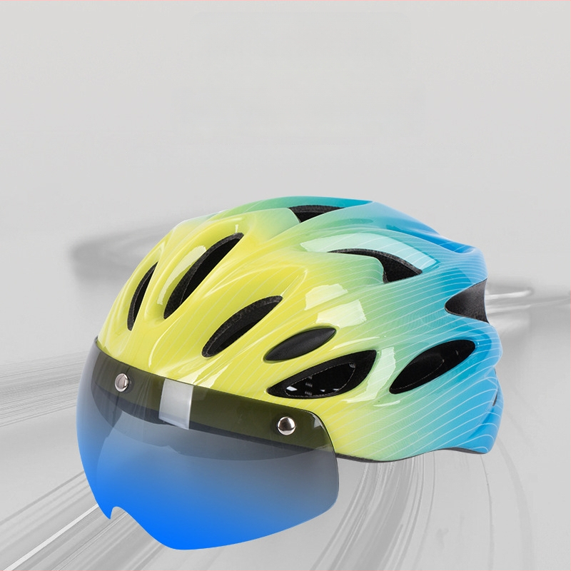 Detská prilba na bicykel, unisex, dýchateľná, ultraľahká, gradientný dizajn, PC+EPS