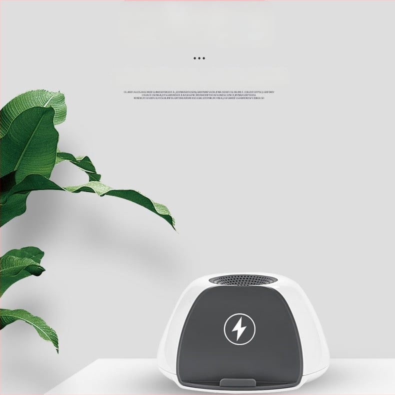 Bluetooth колона за бюро със слот за карта и безжично зареждане на телефон (Bluetooth 5.0, вградена батерия, слот за карта, безжично зареждане, честотен диапазон 100 Hz–20 kHz)