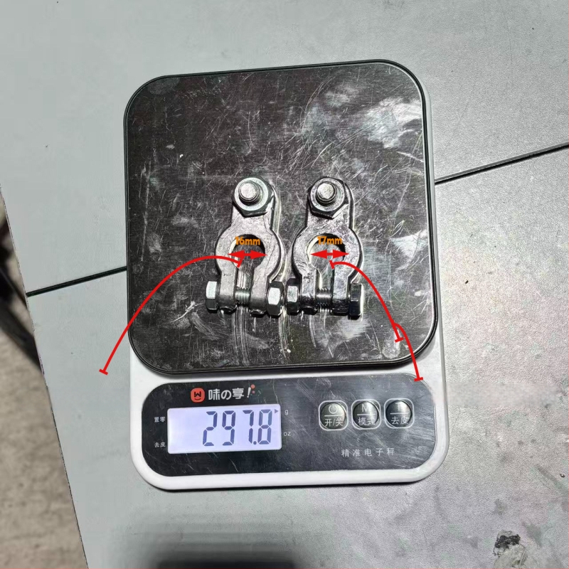 Konektor batériového terminálu pre auto – čisté olovo, univerzálne uchytenie, zosilnený dizajn, pre batériové terminály auta