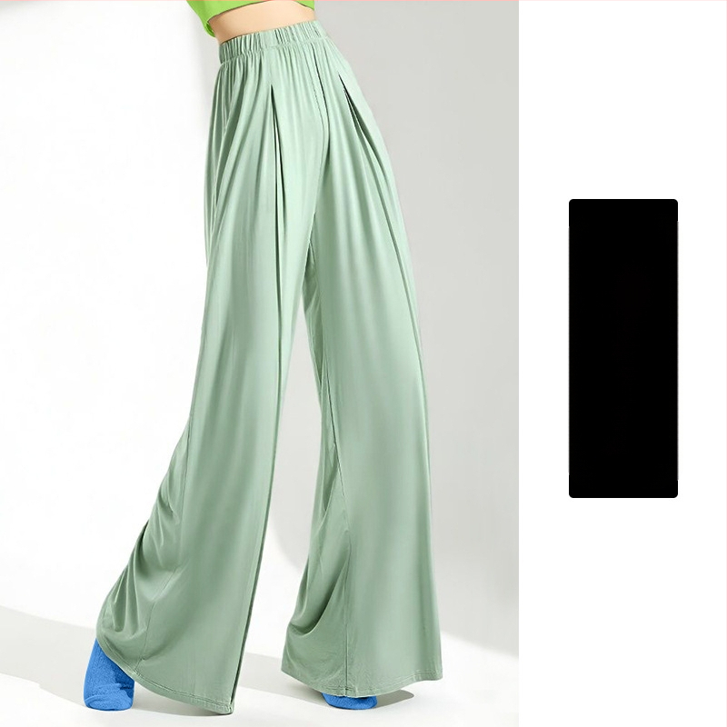 Moderné tanečné nohavice (Polyester; 95% Modal; Modal podšívka; na všetky ročné obdobia; pódium, ulicový tanec, belly dance, latinský tanec, ľudový tanec)