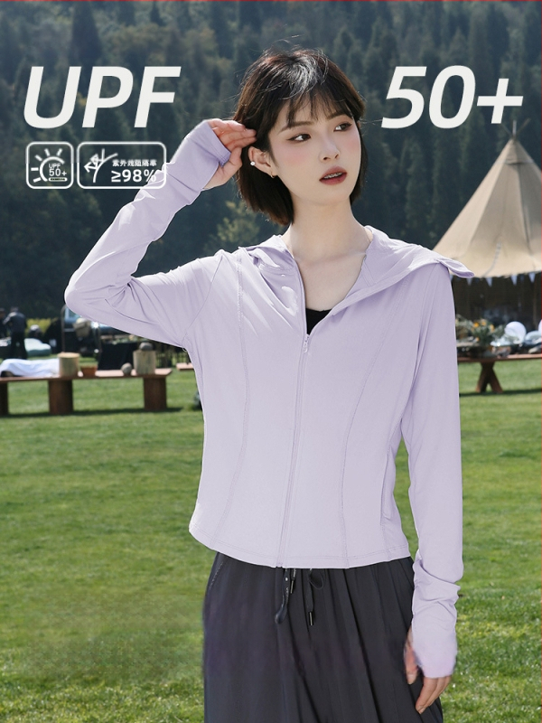 Naistele suvine kapuutsiga tuulejope, hingav polüester, UV kaitse UPF50+, kerge