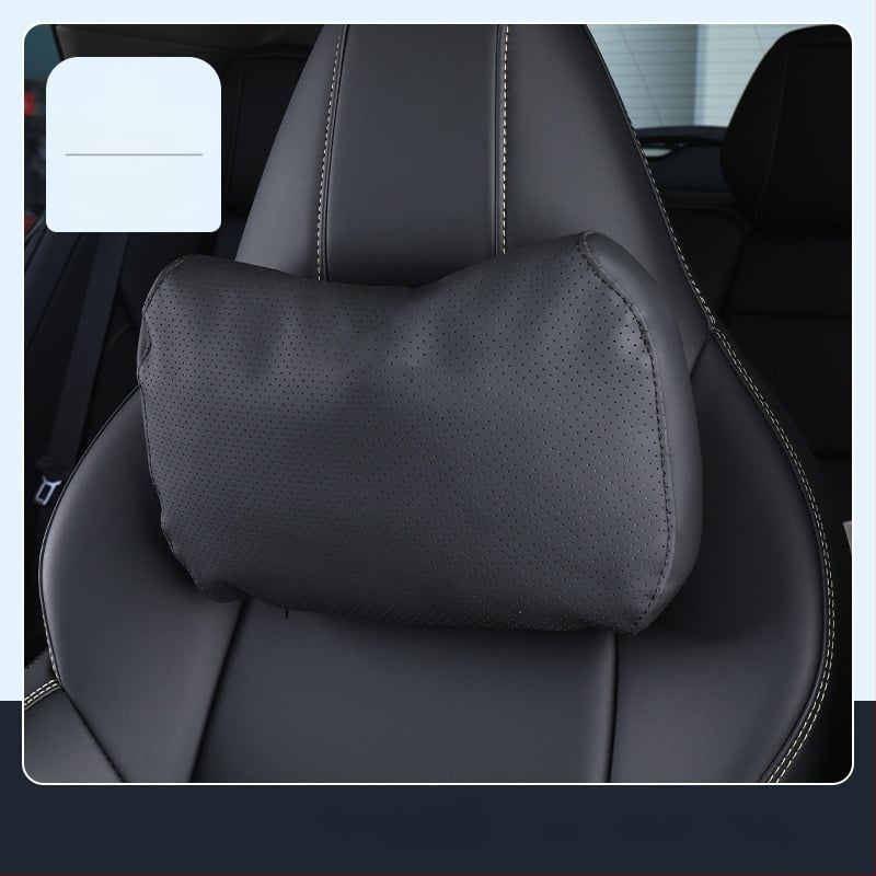 Universāls automašīnas galvas un kakla spilvens ar jostas atbalstu sporta sēdekļiem, saderīgs ar 25 modeļiem 01, visu sezonu, pielāgojams