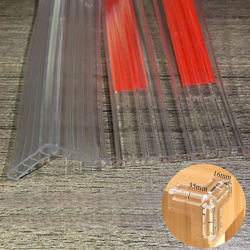 Priehľadný ochranný pás proti nárazom pre drevený nábytok – bez lepidla, ochrana okraja stola, značka Even Morning